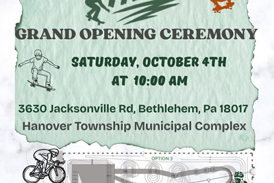 Pump Track Grand Opening Ceremony!