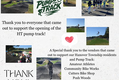 HT Pump Track News!