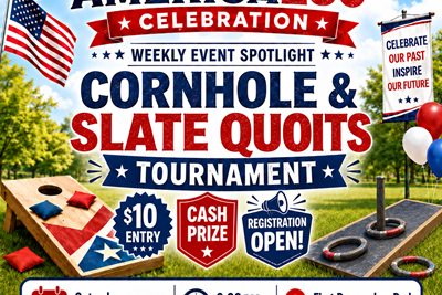 Cornhole & Slate Quoits Tournament Registration Open