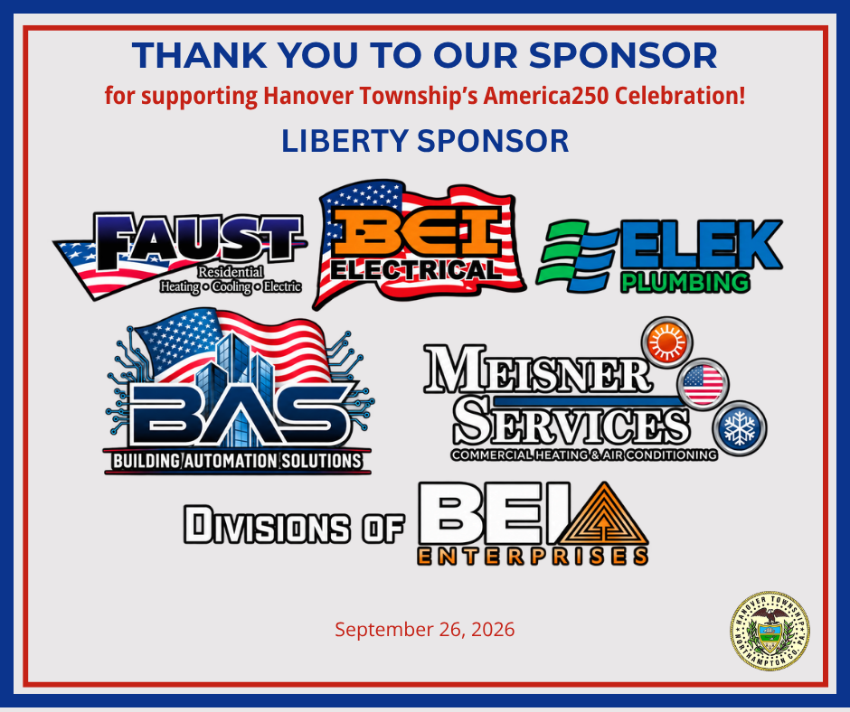 Thank you to BEI Enterprises, our Liberty Sponsor!